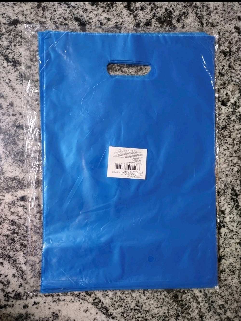 Retail Plastic Merchandise Bags With Handle 200 Pcs